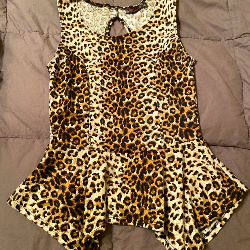 Cheetah blouse